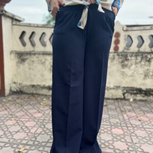 شلوار فول بگ کرپ دبل