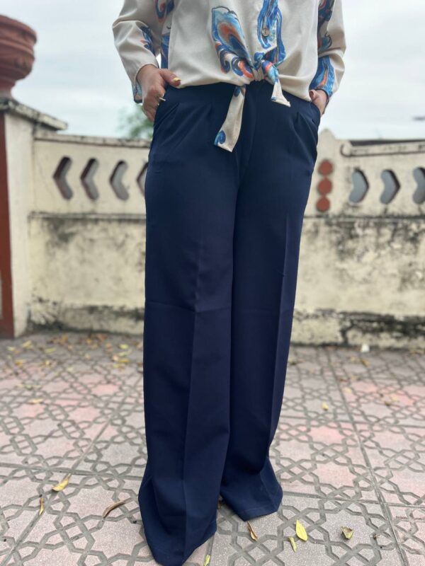 شلوار فول بگ کرپ دبل - Image 1