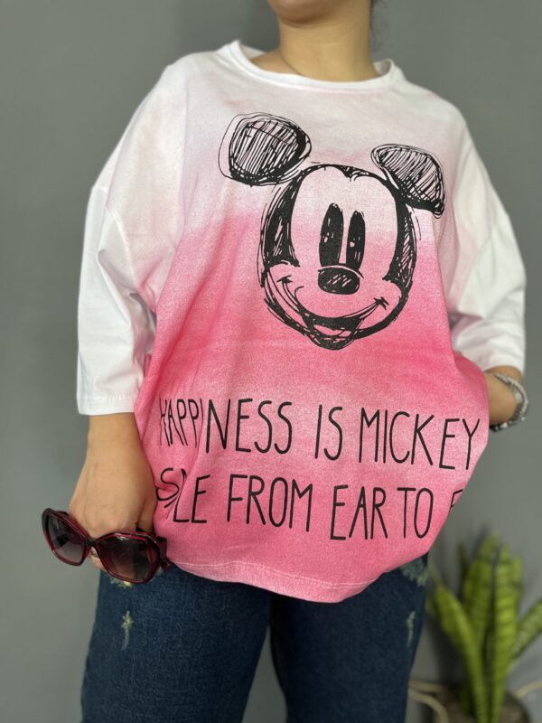 تیشرت باکسی آمبره میکی - Image 1