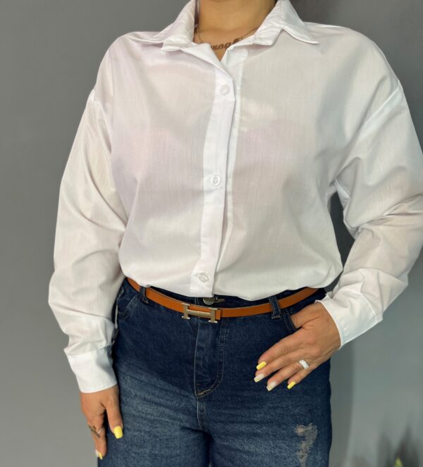 شومیز سفید کاربردی - Image 1