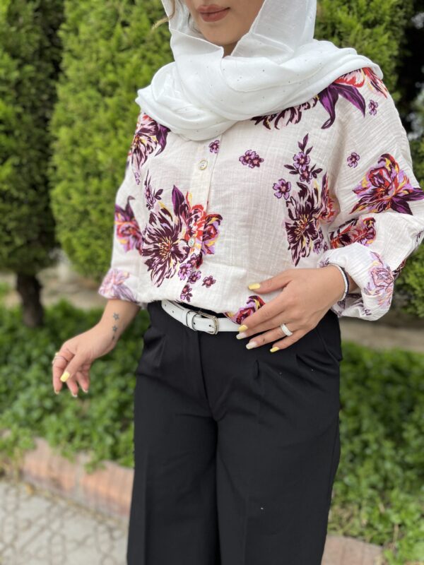 شومیز دبل فیس ایتالیایی - Image 1