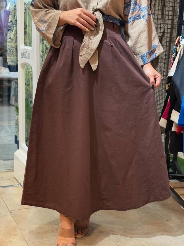 دامن لینن پاستیلی - Image 1