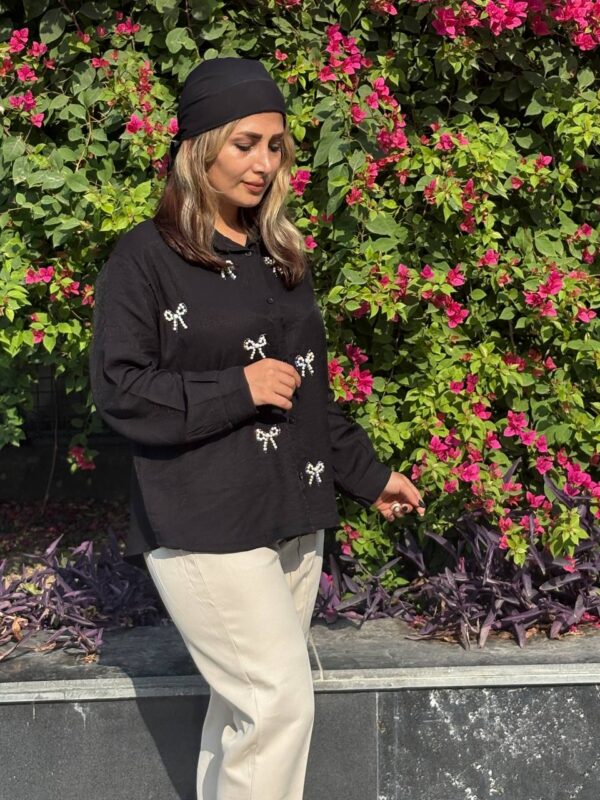 شومیز مزونی مروارید - Image 1