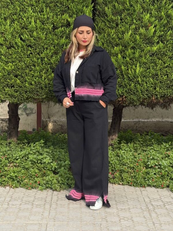 IMG_20250908_005745_993 ست کت و شلوار کتان کجرا - Image 1