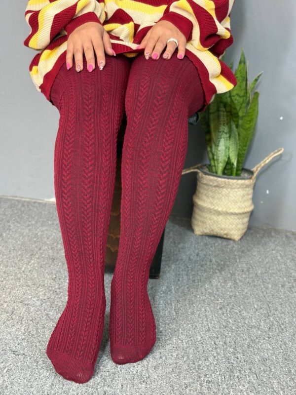 جوراب شلواری گندمی - Image 1