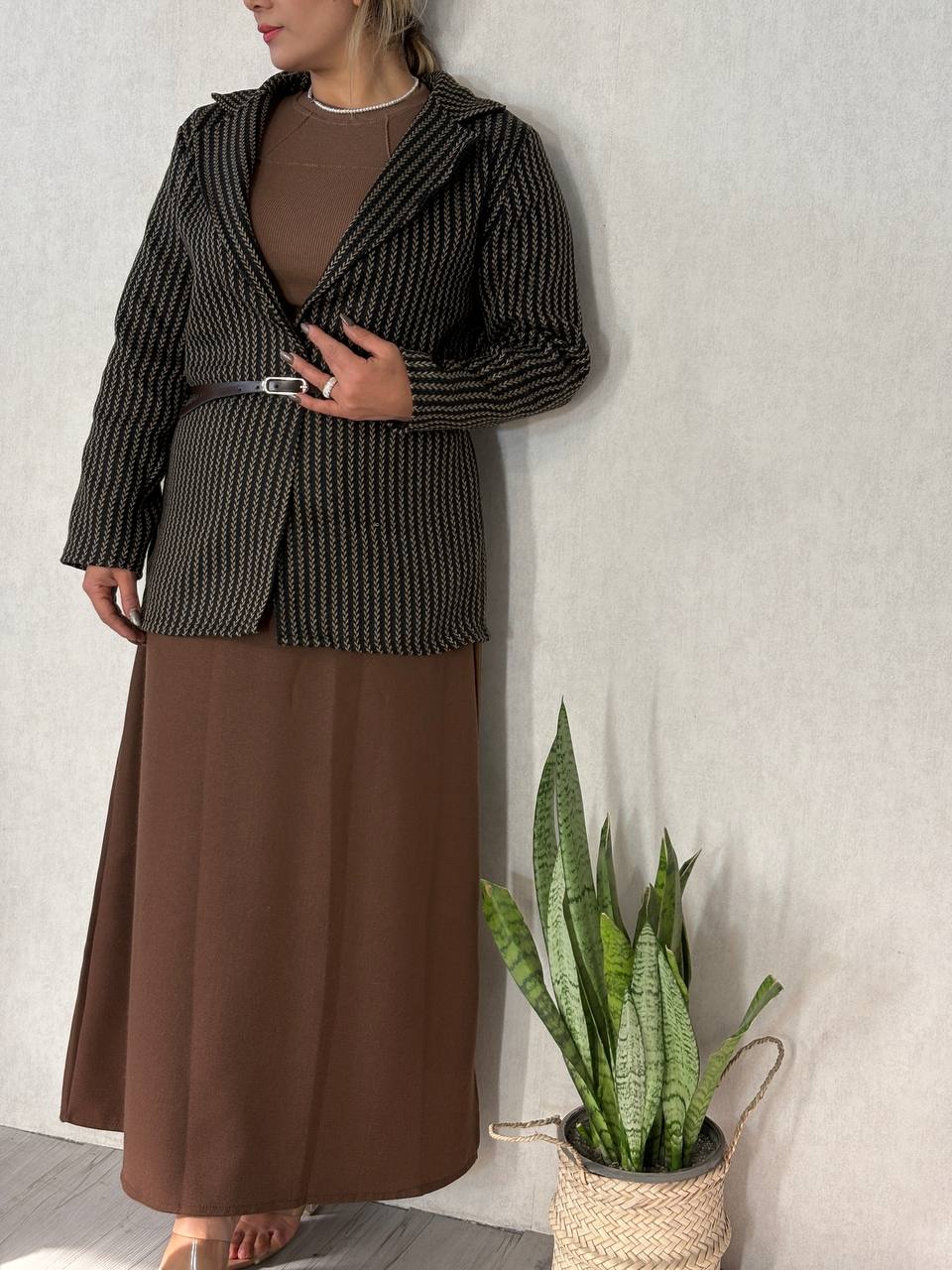 IMG_20251109_153234_690 کت و دامن گندمی - Image 1