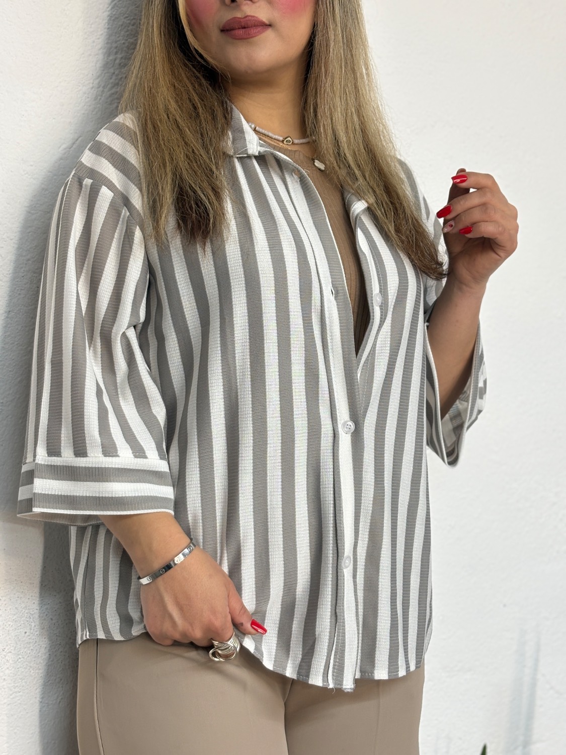 IMG_20260506_224434 شومیز راه راه لارا - Image 1