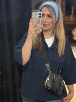 شومیز ابریشم یقه شکاری - Image 3