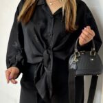 شومیز ساتن زارا