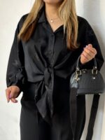 شومیز ساتن زارا