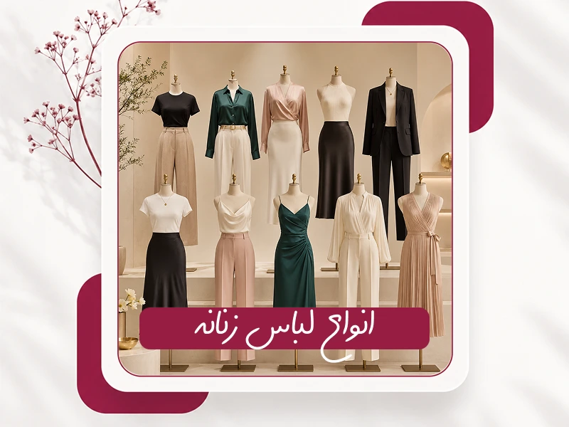 انواع لباس زنانه
